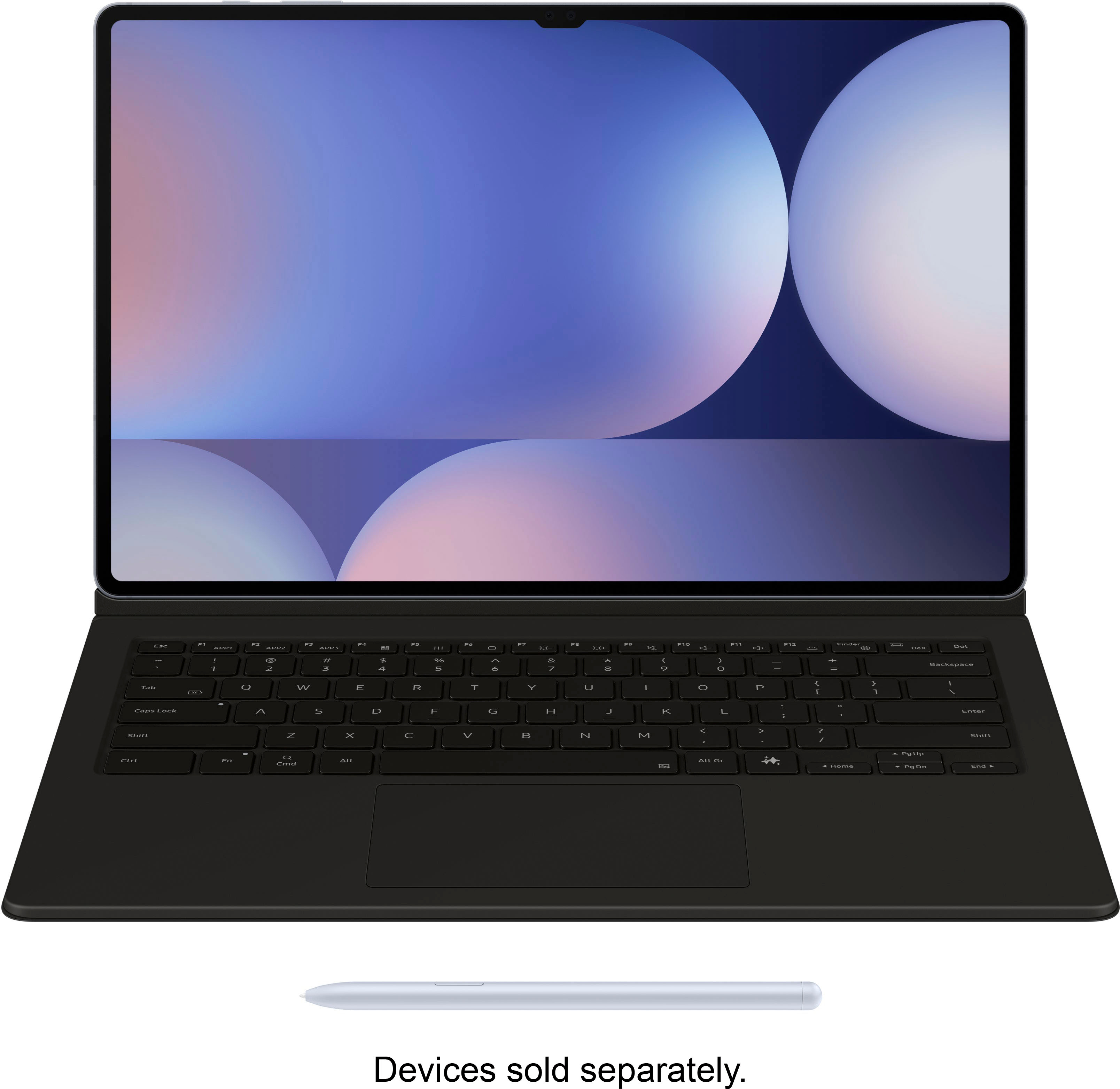 Samsung Galaxy Tab S10 Ultra/S9 Ultra Book Cover Keyboard Black EF